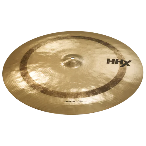 Sabian 21" HHX 3-Point Ride Brilliant Finish, 12118XBJD