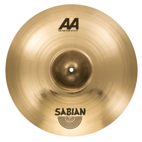 Sabian 18" AA Raw Bell Crash Brilliant Finish, 2180772B