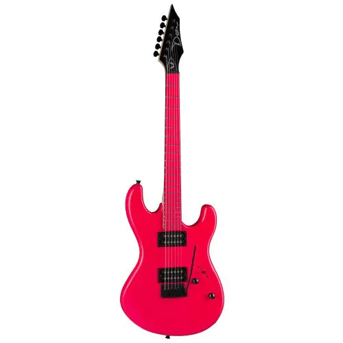 Dean Custom Zone 2 HB Florescent Pink Electric Guitar CZONE FLP, CZONE FLP