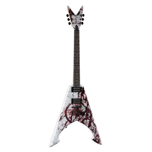 Dean Michael Amott Tyrant X Splatter Electric Guitar MAS TYRANTX SPLT, MAS TYRANTX SPLT