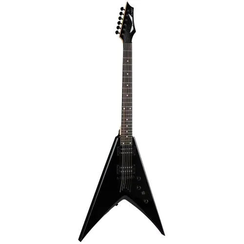 Dean V Dave Mustaine Bolt-On Classic Black Electric Guitar VMNTX CBK, VMNTX CBK