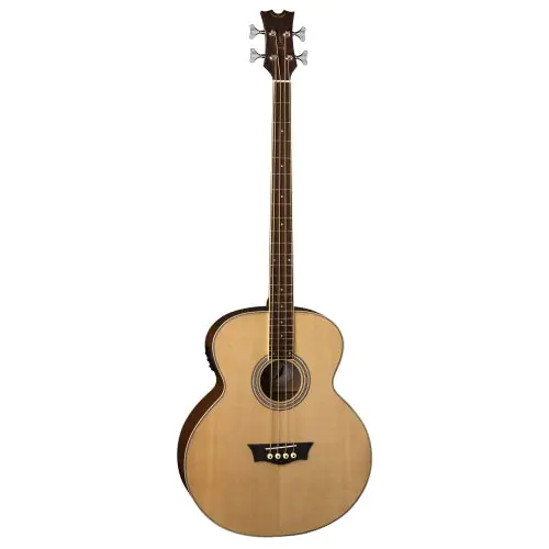 Dean Acoustic Electric Bass Guitar Satin Natural EAB, EAB