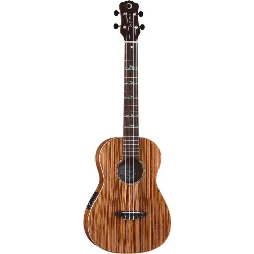 Luna Uke High Tide Zebrawood Baritone UKE HTB ZBR, UKE HTB ZBR