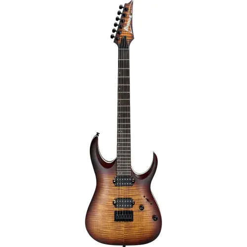 Ibanez RGA Standard RGA42FM DEF Dragon Eye Burst Flat Electric Guitar, RGA42FMDEF