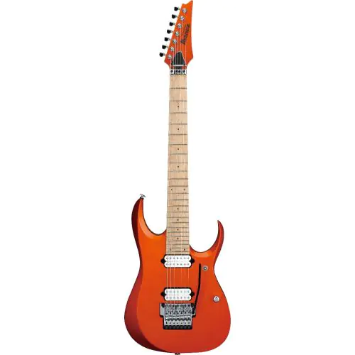 Ibanez RGD Prestige 7 String Roadster Orange Metallic Flat RGD3127 ROF Electric Guitar w/case, RGD3127ROF