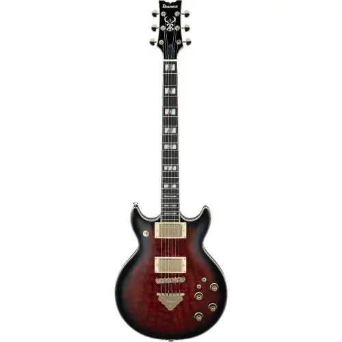 Ibanez AR325QA DBS AR Standard Dark Brown Sunburst Electric Guitar, AR325QADBS