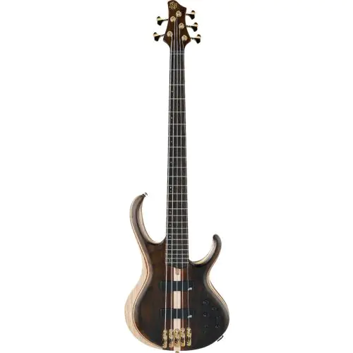 Ibanez BTB1825 Premium 5 String Natural Low Gloss Bass Guitar, BTB1825NTL