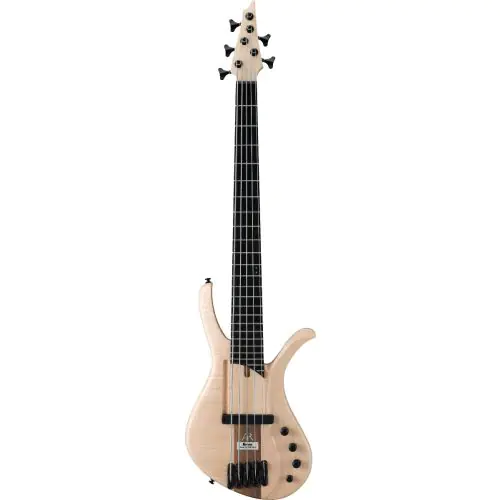 Ibanez AFR5FMP 5 String Natural Flat Bass Guitar, AFR5FMPNTF