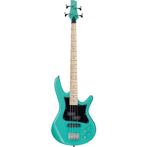 Ibanez SR Mezzo SRMD200K 4 String 32" Medium Scale Aqua Green Bass Guitar, SRMD200KAQG