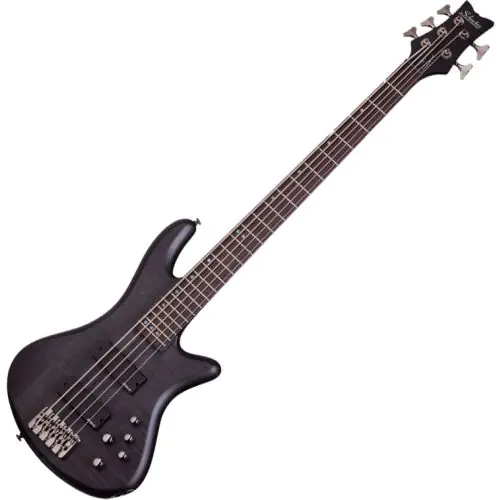 Schecter Stiletto Studio-5 Electric Bass See-Thru Black Satin, 2721