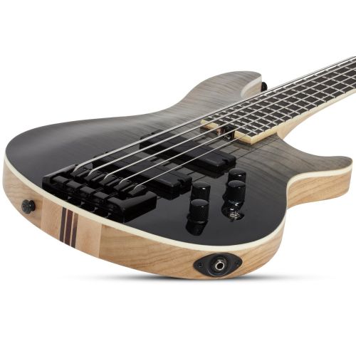 Schecter SLS ELITE-5 Electric Bass in Black Fade Burst