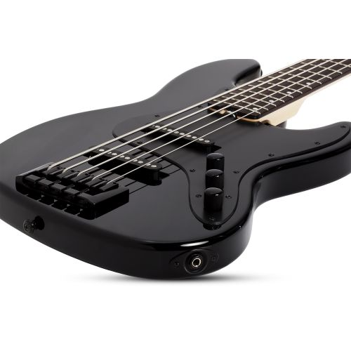 Schecter J-5 Electric Bass in Black