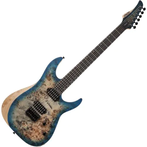 Schecter Reaper-6 Electric Guitar in Satin Sky Burst, 1501