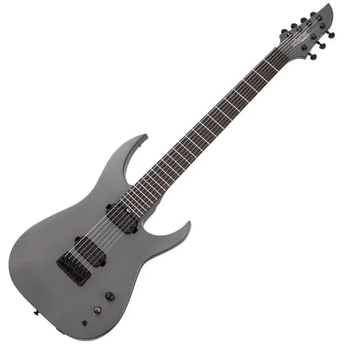 Schecter MK-7 MK-III Keith Merrow Standard Electric Guitar in Stealth Grey, 832