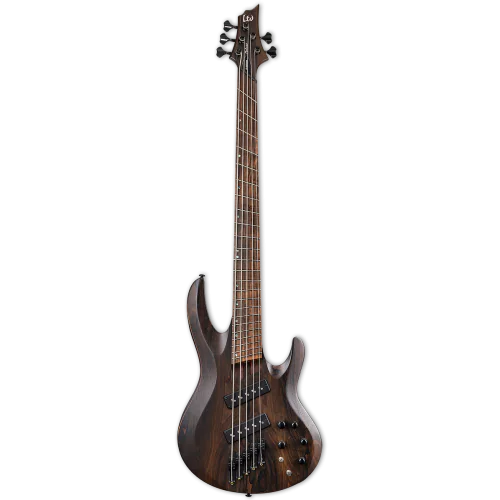 ESP LTD B-1005 Multi-Scale Natural Satin Bass Guitar, LB1005MSNS