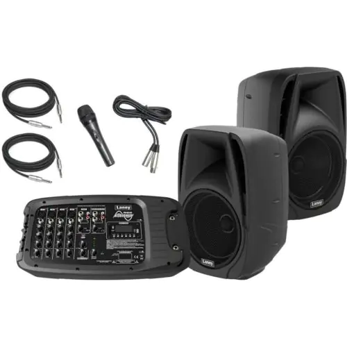 Laney AH Venue PA 2 Cabinets + Mixer AH210, AH210