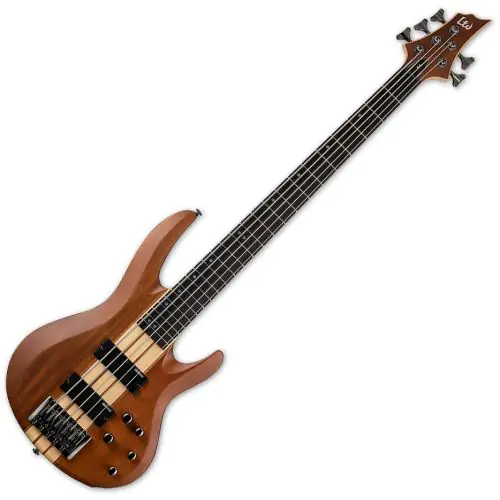 ESP LTD B-5E Electric Bass Natural Satin, LB5EMNS