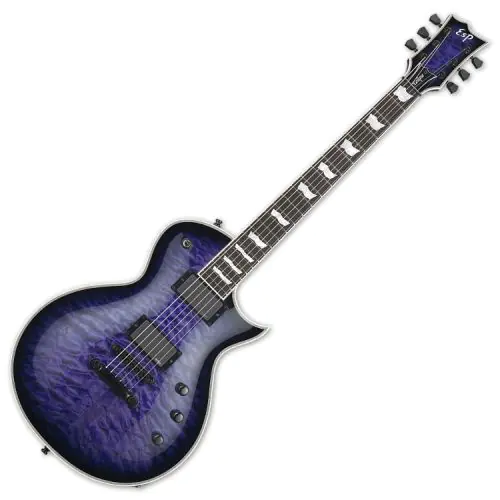 ESP Eclipse CTM Original Series Electric Guitar in Reindeer Blue, ESP ECLIPSE RDB