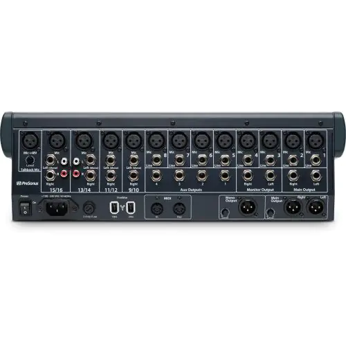 Presonus StudioLive 16.0.2 16x2 Firewire Performance and Recording Digital Mixer, PG3B090152