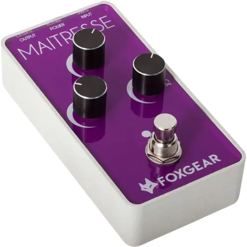 FoxGear Maitresse Analog Vintage Flanger Pedal, FOX-MTS