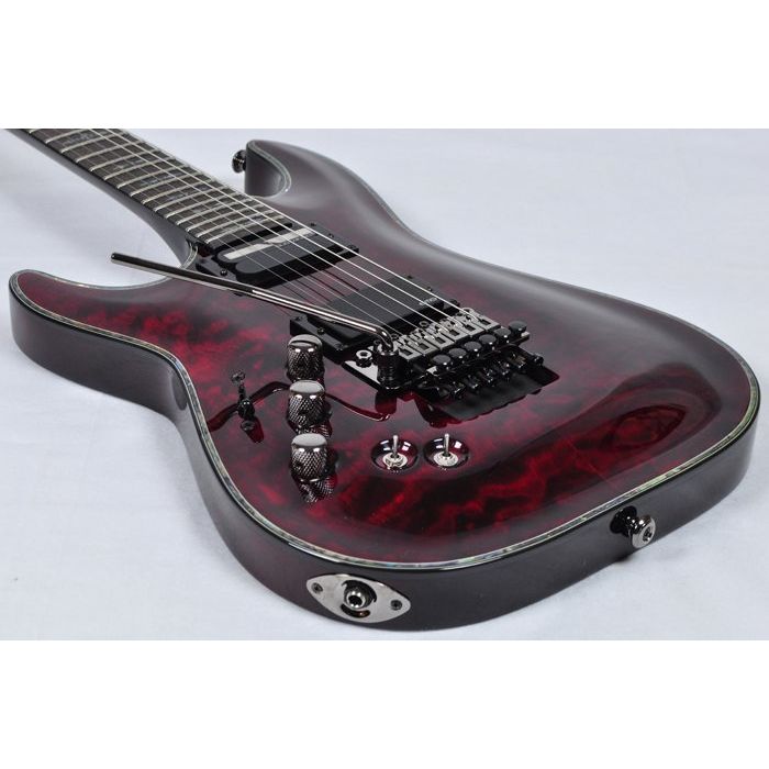 Schecter Hellraiser C 1 Fr Sustainiac Left Handed Electric Guitar Black Cherry Schecter Hellraiser C 1 Fr Sustainiac Left Handed Electric Guitar Black Cherry