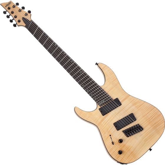 Schecter C-7 Multiscale SLS Elite Left Handed Electric Guitar Gloss Natural, SCHECTER1367