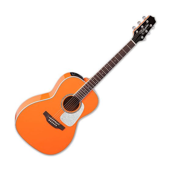 Takamine CP3NY OR New Yorker Acoustic Electric Guitar Gloss Orange, TAKCP3NYOR