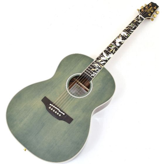 Takamine LTD2020 Peace Acoustic Electric Guitar Green Tea Gloss, TAKLTD2020PEACE