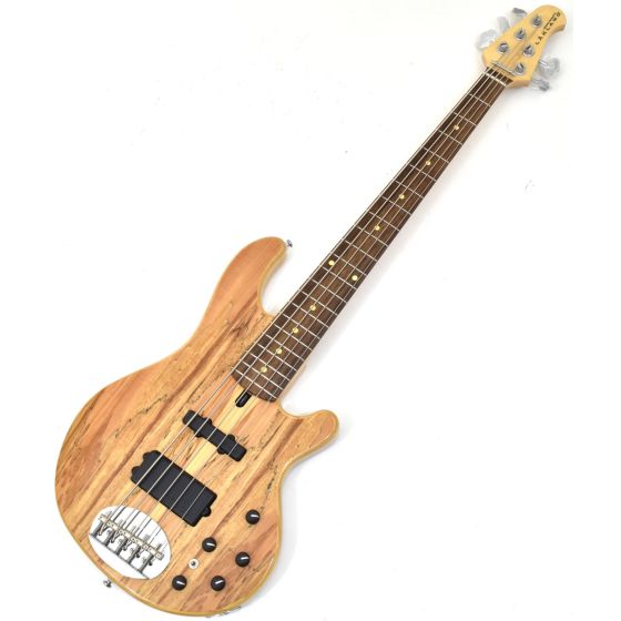 Lakland Skyline Series 55-02 Deluxe Spalted Maple Top 5 String Electric Bass Natural, S55-02D NAT