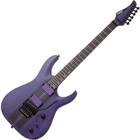 Schecter Banshee GT FR Electric Guitar Satin Trans Purple, SCHECTER1521