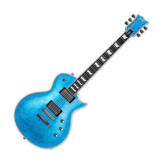 ESP Eclipse Custom Electric Guitar Blue Liquid Metal, EECCTMBLM