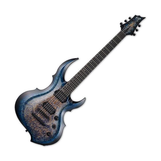 ESP FRX CTM Electric Guitar Blue Black Burst, EFRXCTMNTBMBLUBLKB
