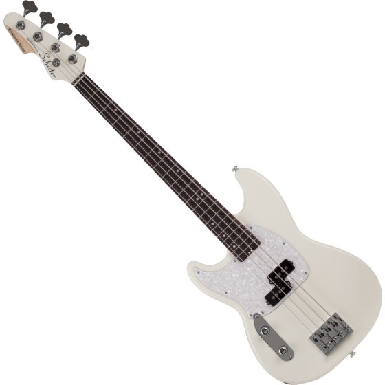 Schecter Banshee Left Handed Electric Bass Olympic White, SCHECTER1443