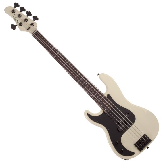 Schecter P-5 Left Hand Electric Bass in Ivory, 2925