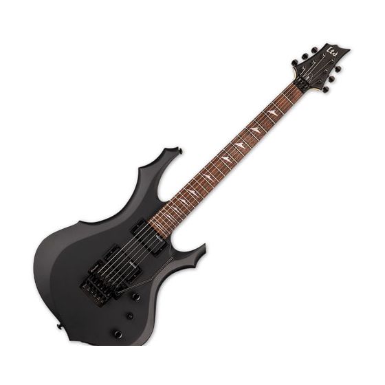 ESP LTD F-200 Electric Guitar Black Satin, LF200BLKS