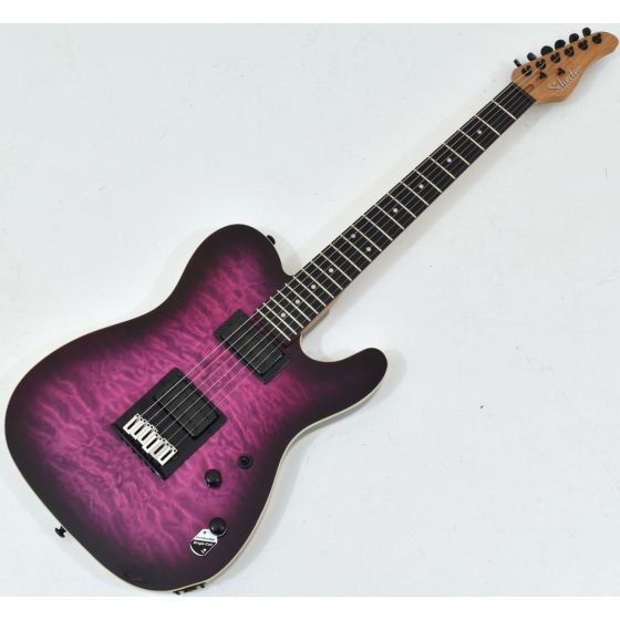 Schecter PT Pro Electric Guitar Trans Purple Burst B-Stock, SCHECTER863.B