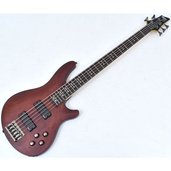 Schecter Omen-5 Electric Bass Walnut Satin B-Stock 1159, 2094.B 1159