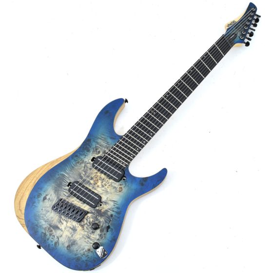 Schecter Reaper-7 Multiscale Electric Guitar Satin Sky Burst B-Stock 2678, 1510.B 2678