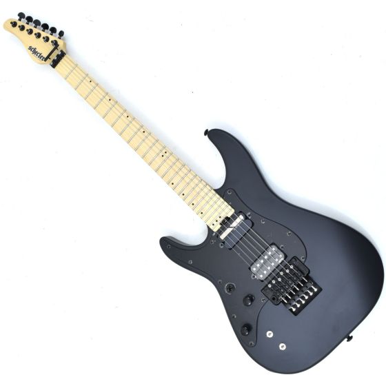 Schecter Sun Valley Super Shredder FR S Left-Handed Electric Guitar Satin Black B-Stock 1748, SCHECTER1287.B 1748