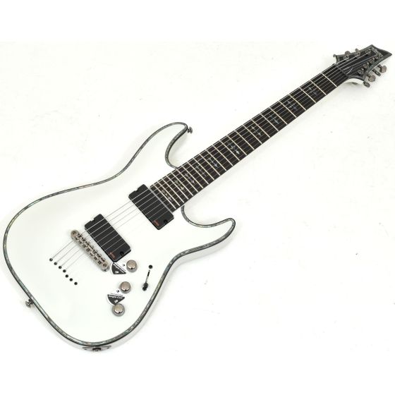 Schecter Hellraiser C-7 Electric Guitar Gloss White B-Stock 0461, 1810.B 0461