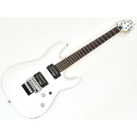 Schecter C-6 FR Deluxe Electric Guitar Satin White B-Stock 0182, 435.B 0182