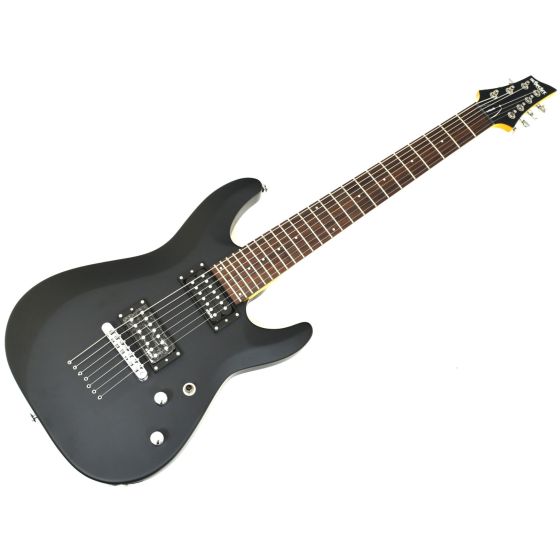 Schecter C-7 Deluxe Electric Guitar Satin Black B-Stock 0407, 437.B 0407