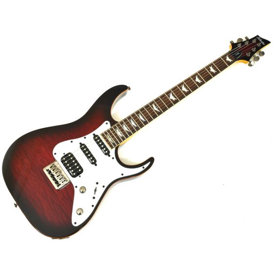 Schecter Banshee-6 Extreme Electric Guitar in Black Cherry Burst B-Stock 1118, 1991.B 1118