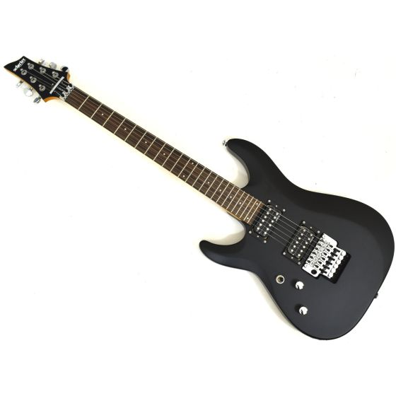 Schecter C-6 FR Deluxe Left-Handed Electric Guitar Satin Black B-Stock 0644, 436