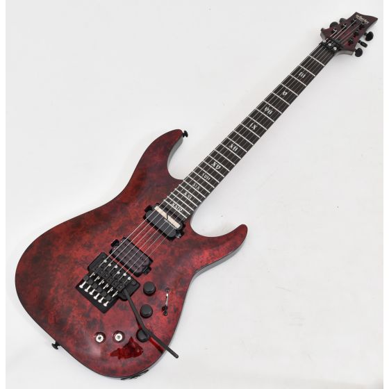 Schecter C-1 FR-S Apocalypse Electric Guitar in Red Reign B Stock 0716, 3057