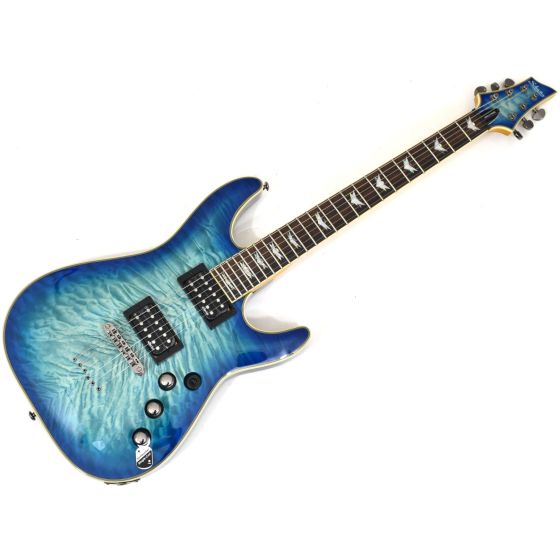 Schecter Omen Extreme-6 Electric Guitar Ocean Blue Burst B-Stock 0366, SCHECTER2015