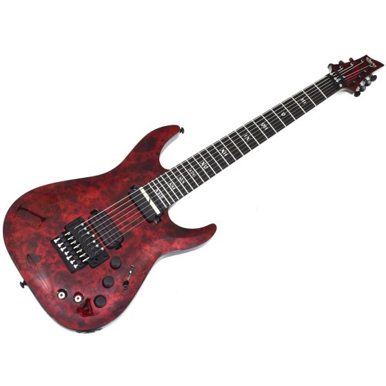 Schecter C-7 FR-S Apocalypse Electric Guitar Red Reign B-Stock 3125, 3058