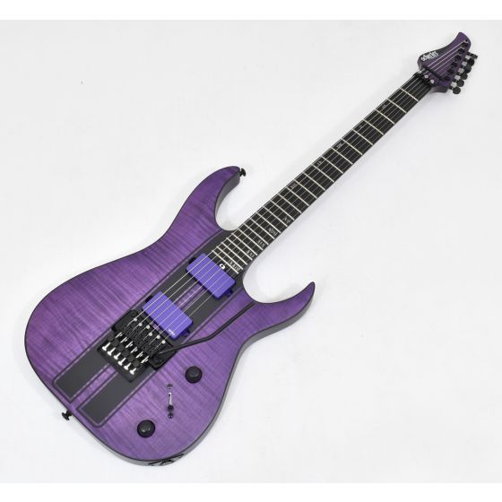 Schecter Banshee GT FR Electric Guitar Satin Trans Purple B-Stock 0374, SCHECTER1521.B 0374