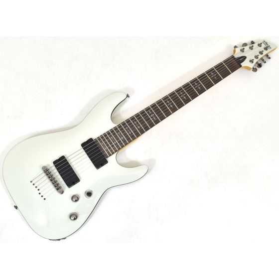 Schecter Demon-7 Electric Guitar Vintage White B-Stock 0403, 3681