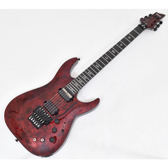 Schecter C-1 FR-S Apocalypse Electric Guitar in Red Reign B Stock 3069, 3057